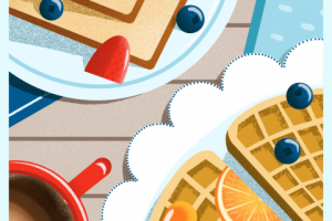 стилизация завтрак