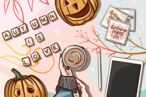 Flat Lay иллюстрация