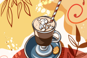 Flat Lay иллюстрация