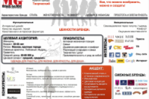 Презентация по портрету клиента, бренд одежды