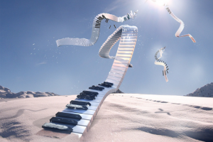 Там высоко, Ария, акапелла