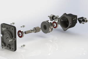 Гидромотор роторный