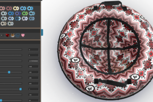 Конфигуратор дизайнов тюбинга