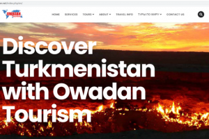 Сайт-визитка туристической фирмы