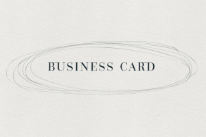 Просто визитка