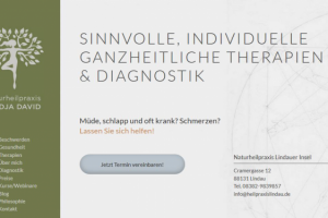 Верстка сайта медицинских услуг