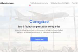 Верстка сайта для сравнение услуг авиакомпаний