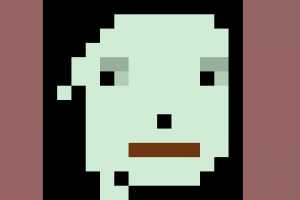 Crypto-punk character