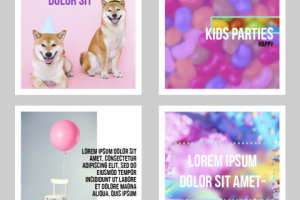 Оформление инстаграмма ивент-компании