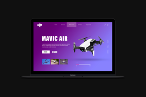 Первый экран DJI