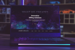 Дизайн сайта биллинговых услуг