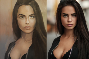 Портрет маслом