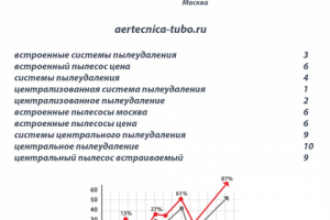 Продвижение сайта по пылесосам Тубо