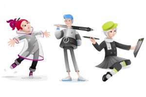 Векторные персонажи