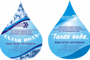 Разработка этикетки "Талая вода"