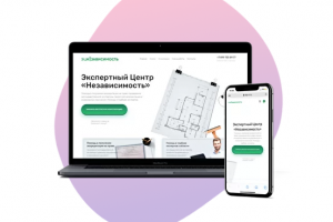 Разработка лендинга для экспертного центра "Независимость"