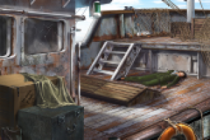 Womens Murder Club Death inScarlet. Fishing_boat