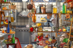 Agatha Сhristie Death on the Nile. Kitchen