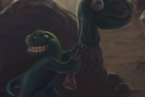 Малыш-дракон. (фрагмент)