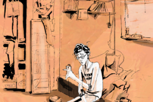 Иллюстрация для комикса.