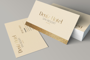 Фирменный стиль отеля Deniz Hotel