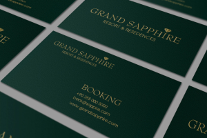 Фирменный стиль элитного ЖК Grand Sapphire