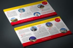 Флаеры туристического агенства MEETING POINT MOSCOW