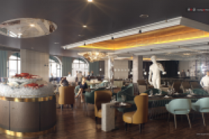 3D визуализация ресторана ERWIN-рекамореокеан