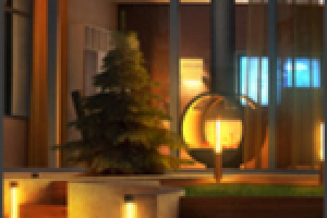 Architectural visualization "The night"