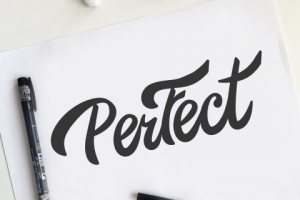 Леттеринг надписи perfect