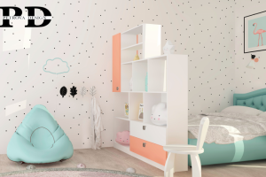 дизайн комнаты для девочки и проектирование мебели