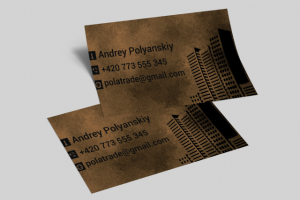 Визитка сторона 1