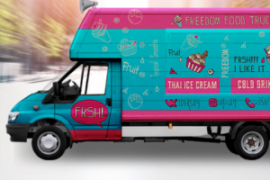 Брендирование авто Food Truck