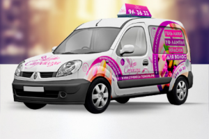 Брендирование авто Стрекоза