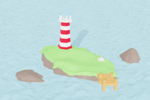 Маяк на острове