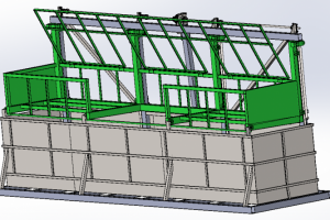 Установка для пропитки бруса