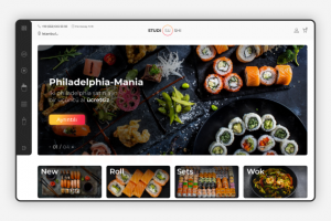 Сайт для стратапа в Турции, Японская кухня, широкого спектра.