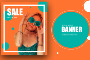 Анимационный баннер для Инстаграм