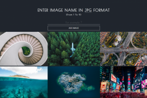 Динамическая смена фотографий