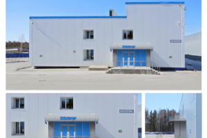 Входная группа в офисное помещение компании Schlumberger