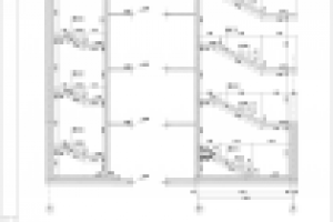 опалубочный чертеж. лестница