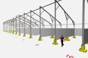 Проект. Металлоконструкции. Навес
