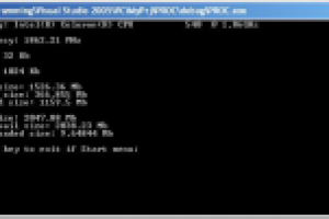 Просмотр информации о железе, и оценка времени выполнения операц