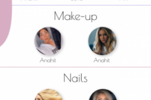 Приложение для салона красоты