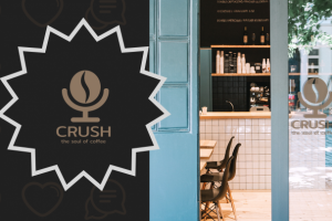 Логотип и фирменный стиль кофейни