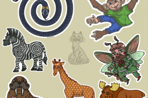 Стикеры со зверями