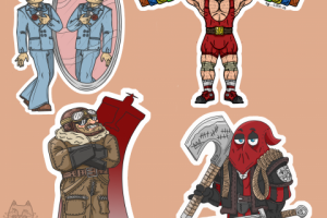 Стикеры с персонажами