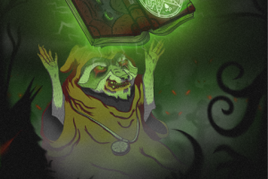 Енот некромант. Арт к песне