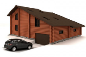 Дом из бревна под ключ – легко и просто!