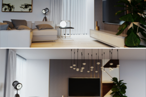 гостиная в современном стиле